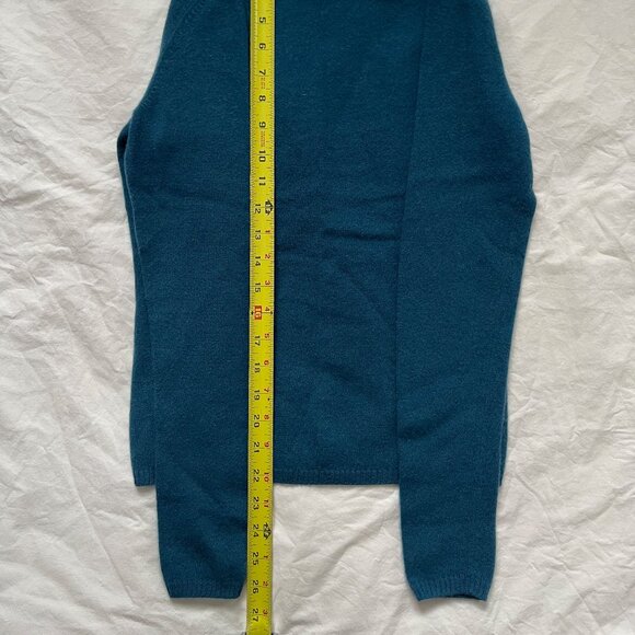 Blue cashmere sweater - hayden - women's medium - Picture 3 of 4